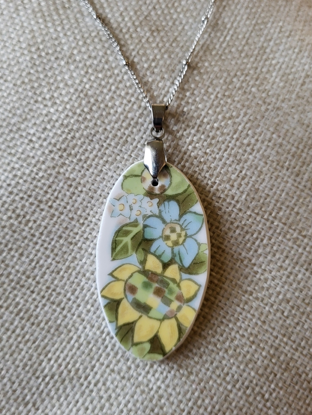 Vintage Noritake Progression Springfield China Plate Pendant 1969 - 1978. Estate